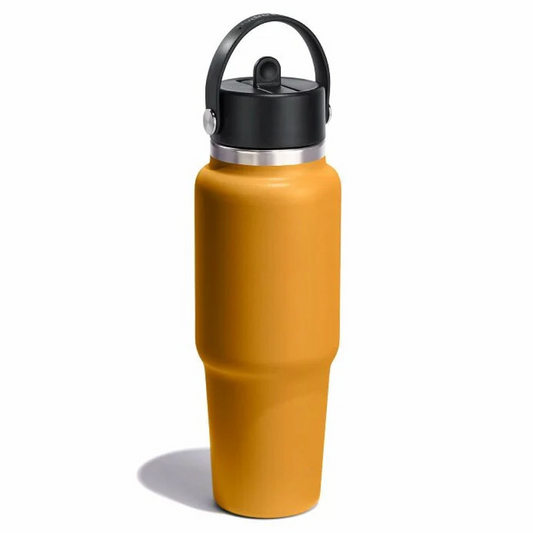 32 oz Wide Mouth Travel Bottle – Orange Color