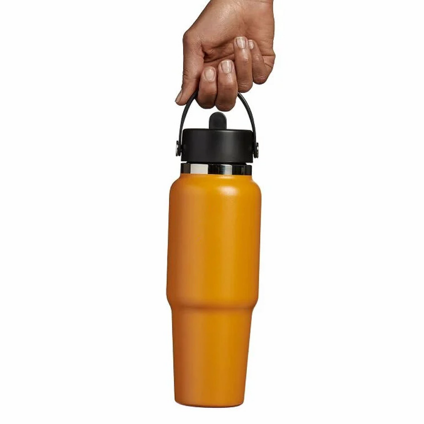 32 oz Wide Mouth Travel Bottle – Orange Color