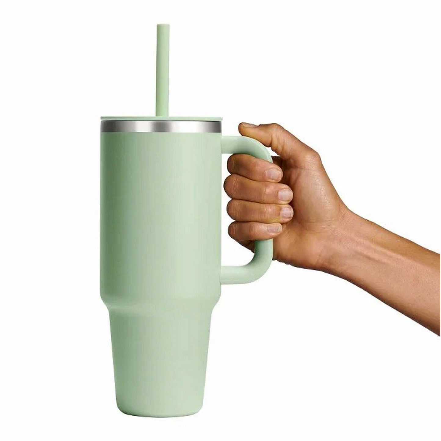 40 oz Travel Tumbler Green color