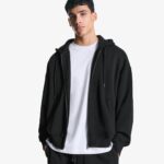 ZIP-UP BLACK HOODIES