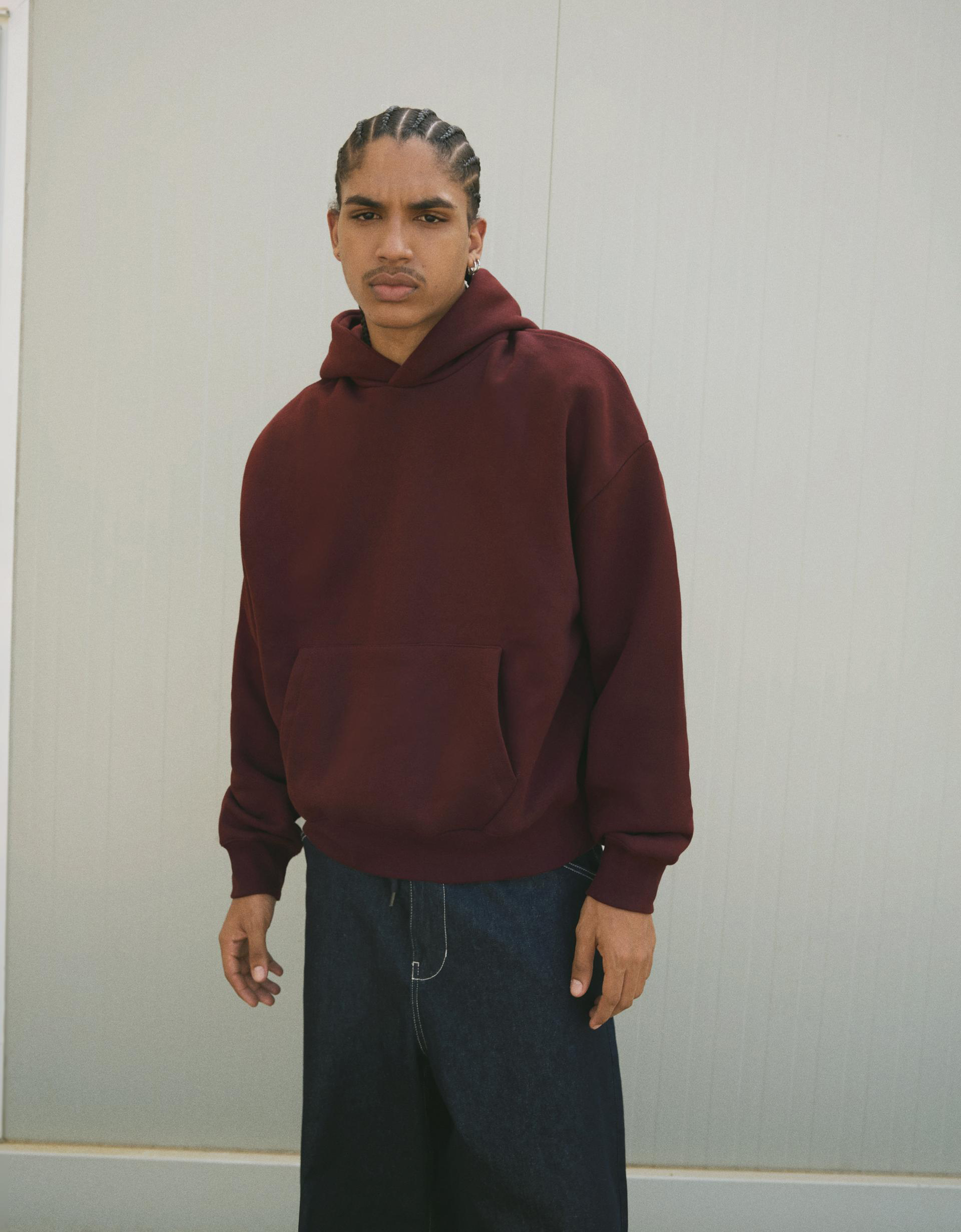 07370498700-p SWEAT BOXY FIT - Image 1