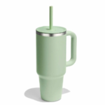 40 oz Travel Tumbler Green color - Image 2