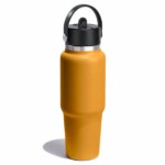 32 oz Wide Mouth Travel Bottle – Orange Color - Image 2